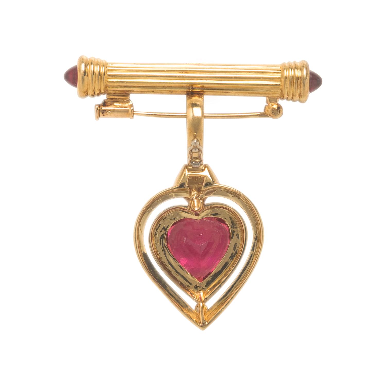 Two Multigem and Yellow Gold Pendants and a Platinum Chain