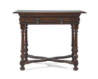 A Charles II Oak Side Table