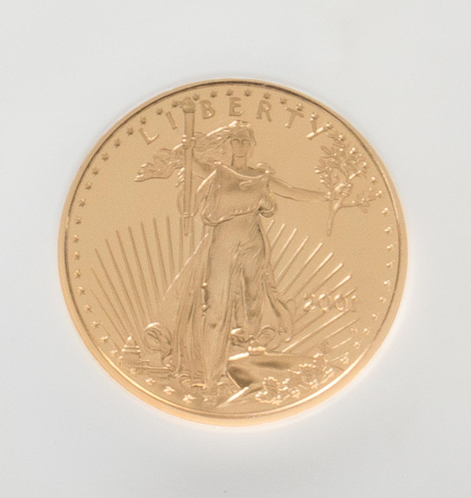A United States 2001-W Eagle $10 Gold Proof