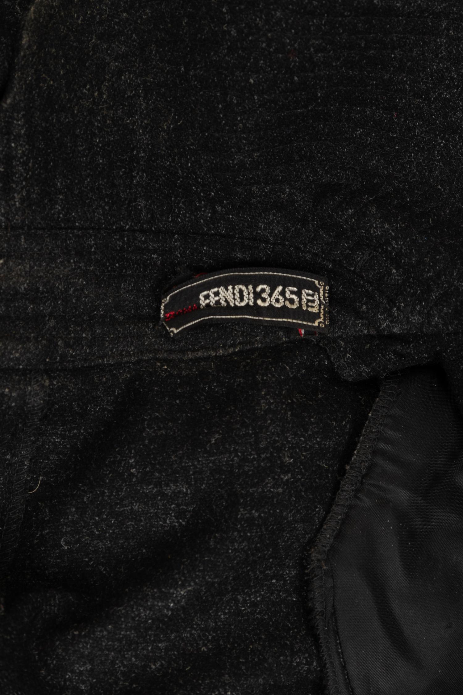 Fendi 365 Wool Coat, 1980-90s