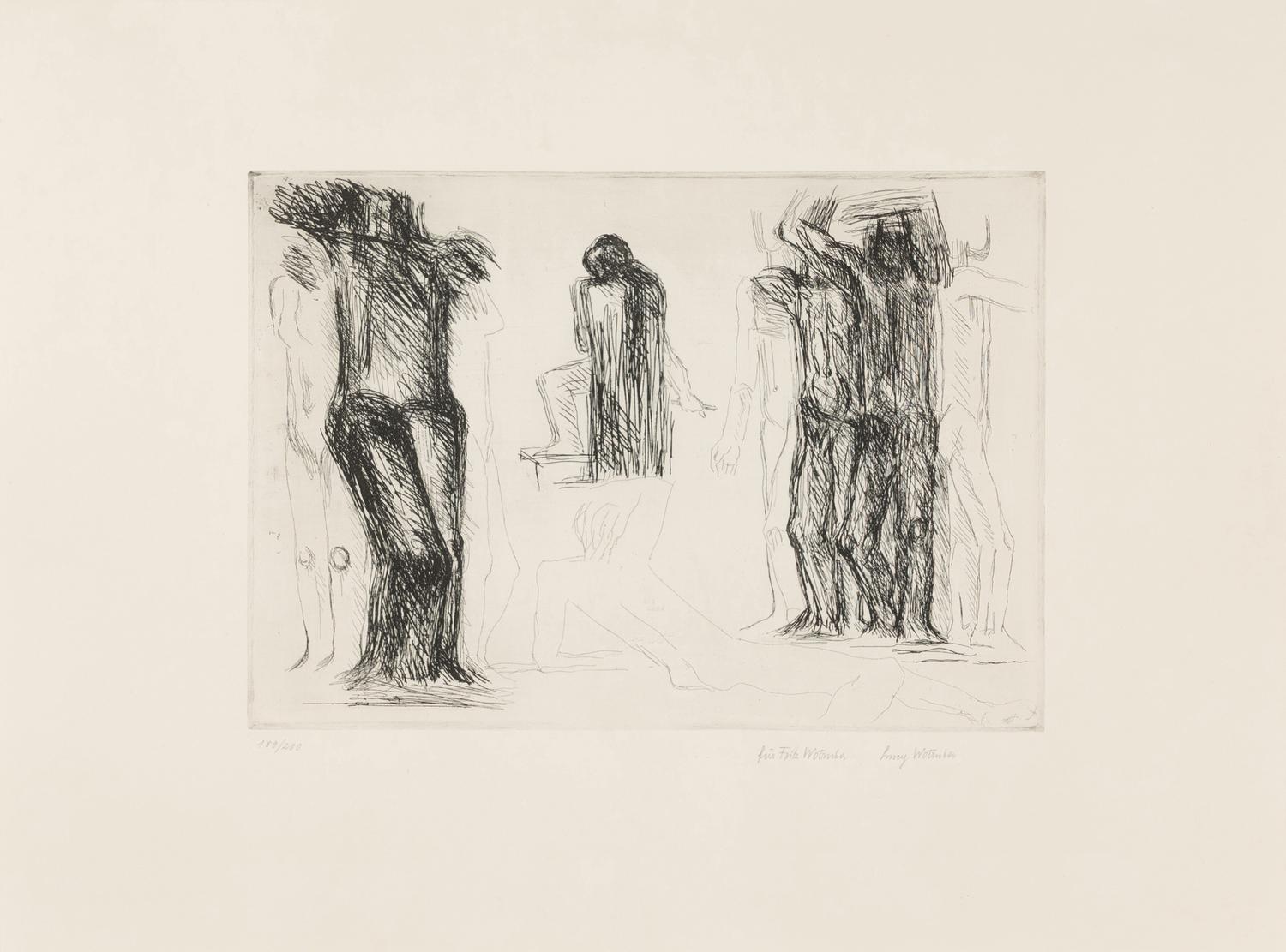 Various Artists (20th century) Omaggio a Michelangelo (complete portfolio of thirteen) , 1975