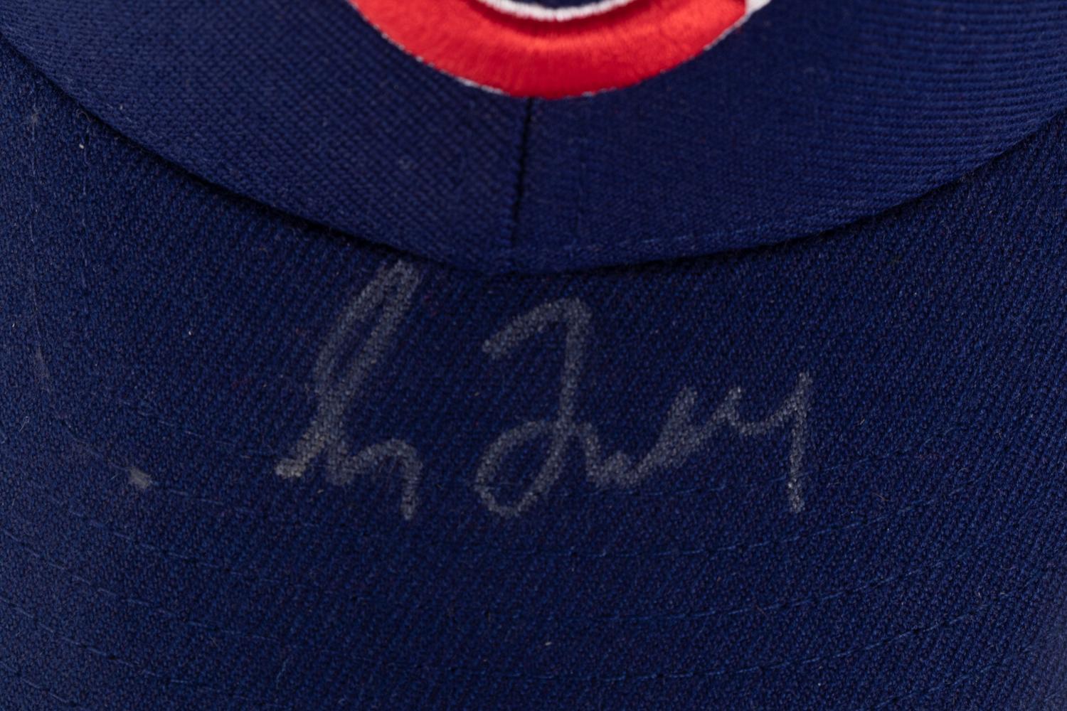 A Greg Maddux Signed Baseball, Chicago Cubs and Atlanta Braves Hats (Beckett Authentication Services BAS Certified),