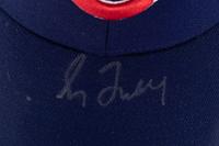 A Greg Maddux Signed Baseball, Chicago Cubs and Atlanta Braves Hats (Beckett Authentication Services BAS Certified),