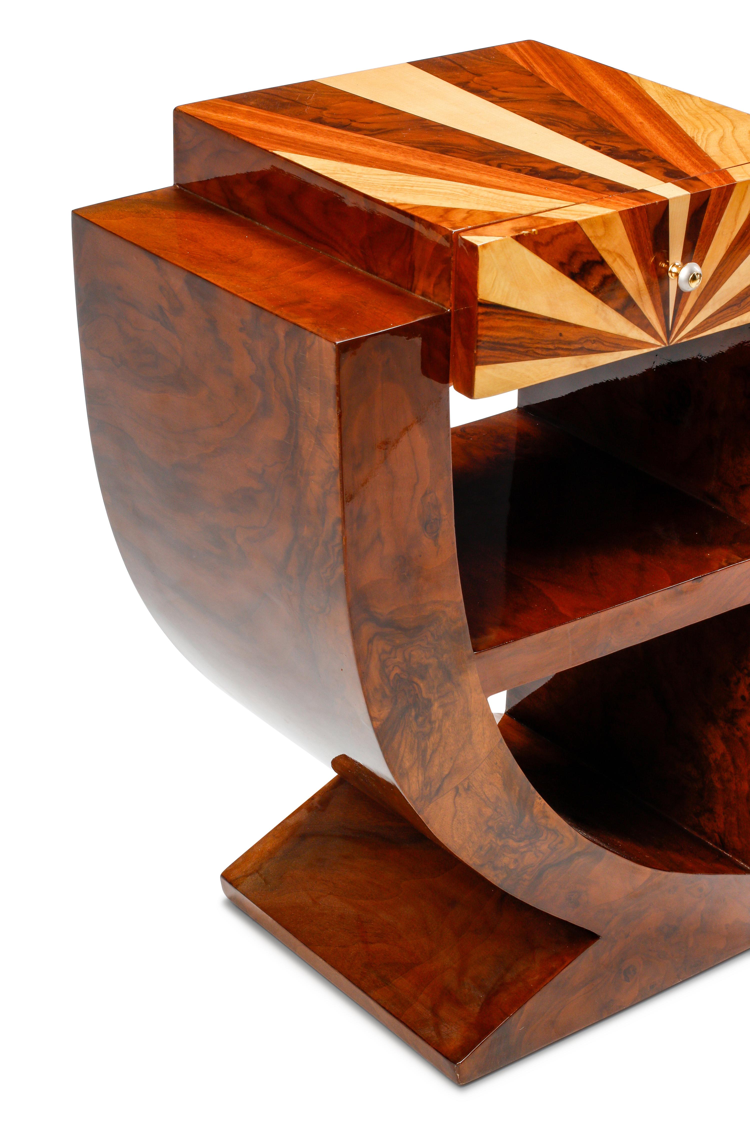 A Pair of Art Deco Style Night Stands