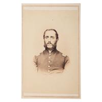 Saurbier Model 1850 Foot Officer's Sword Presented to Lt. J.C. Schoen 8th NY Cavalry & 151 NY Infantry - KIA at Cold Harbor - with CDV