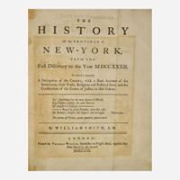 [Americana] [New York] Smith, William The History of the Province of New-York, from the First Discovery to the Year M.DCC.XXXII...