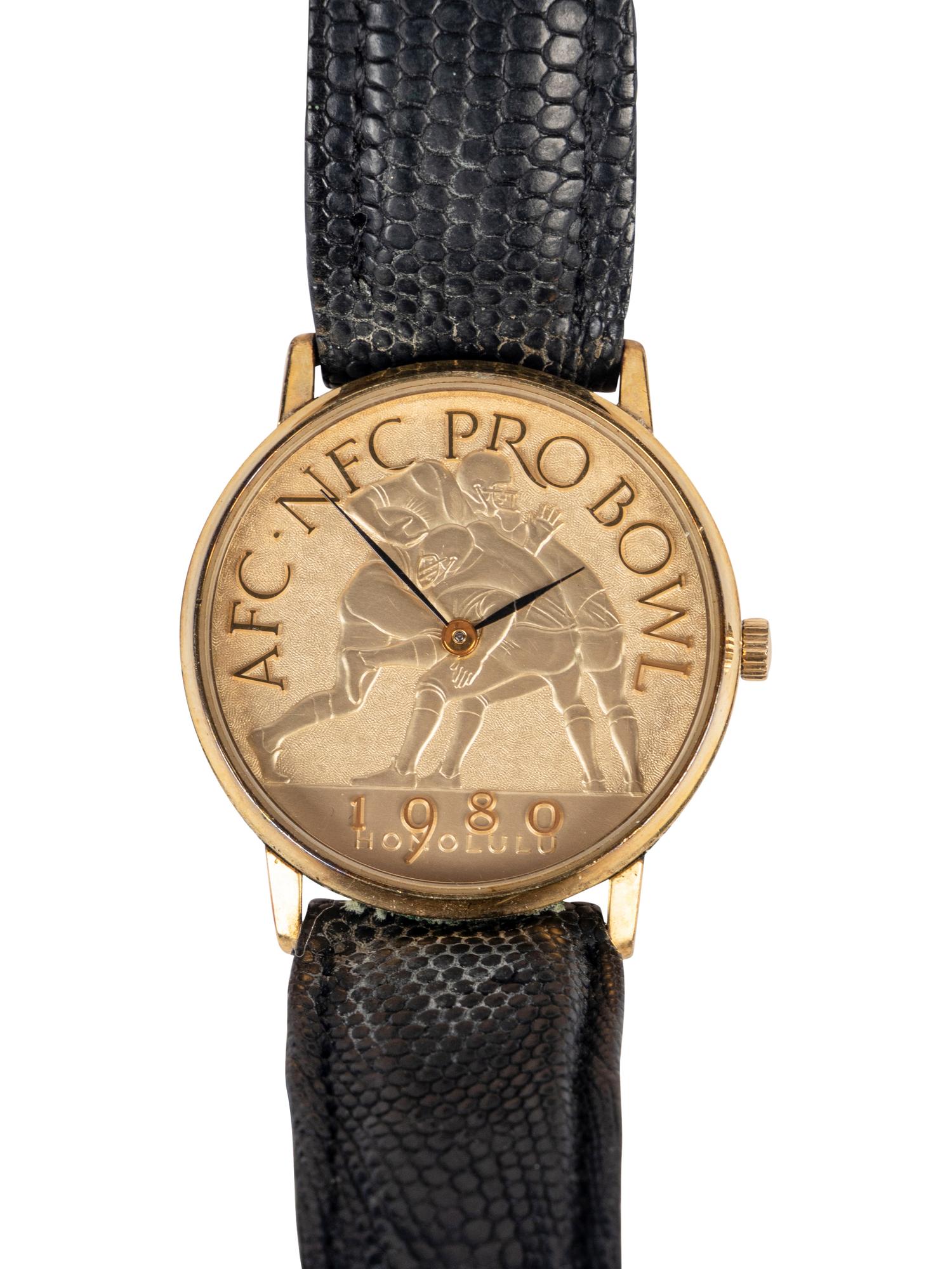 A 1980 NFL Pro Bowl Watch Awarded to Mike Ditka