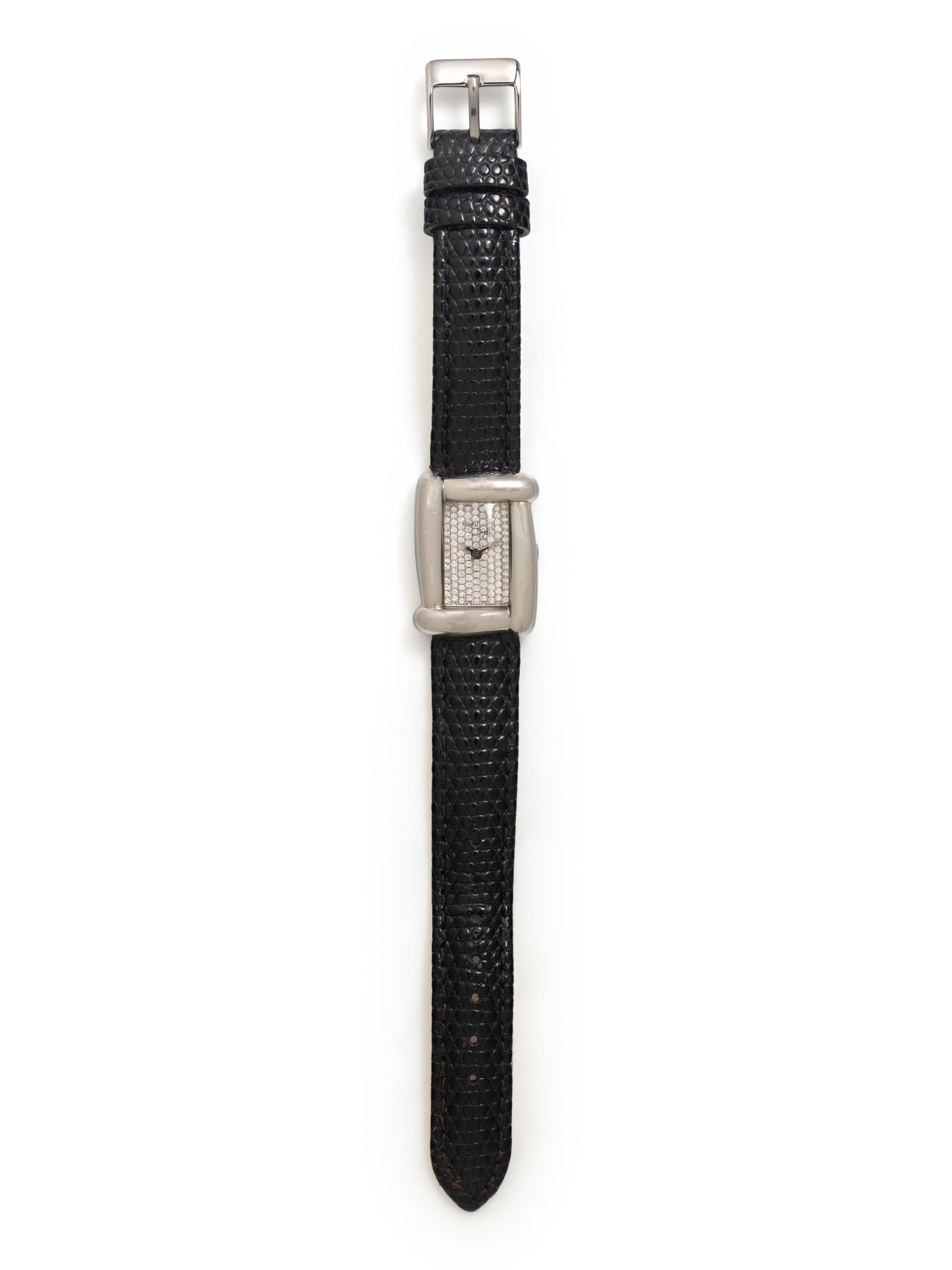 HENRY DUNAY, STAINLESS STEEL 'SABI' WATCH