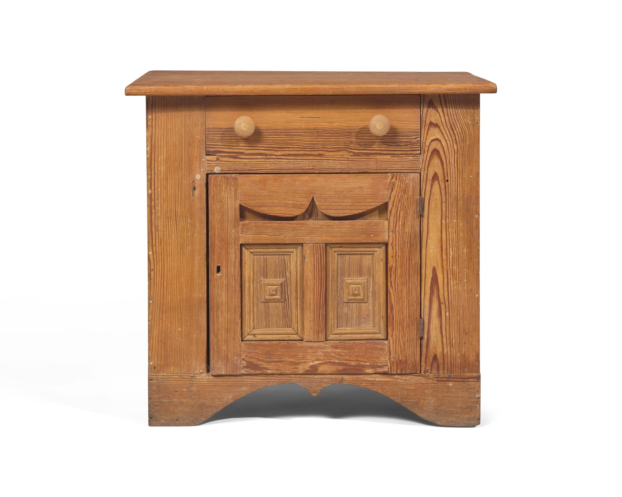A Yellow Pine Washstand