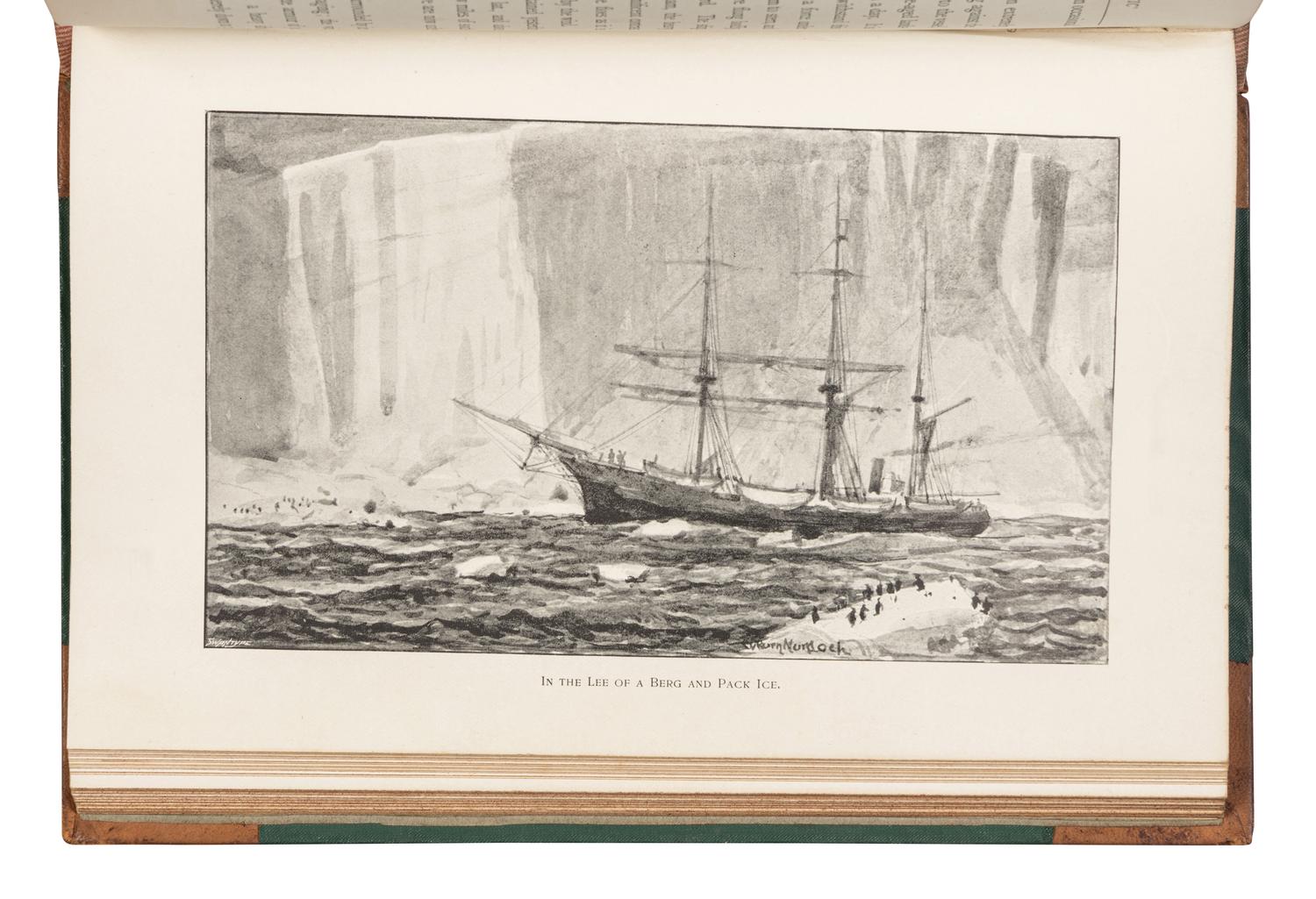 BULL, Henrik Johan (1844-1930). The Cruise of the 'Antarctic' to the South Polar Regions . London & New York: Edward Arnold, 1896.