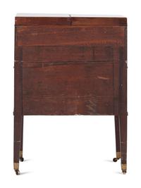 An George III Mahogany 'Harlequin' Dressing and Writing Table