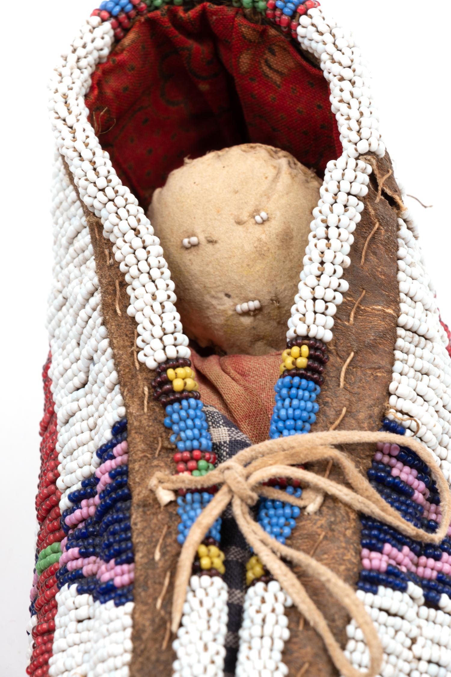 Sioux and Cheyenne Beaded Toy Cradles