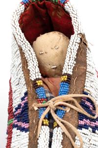 Sioux and Cheyenne Beaded Toy Cradles