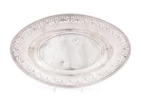 An American Silver Bread Basket