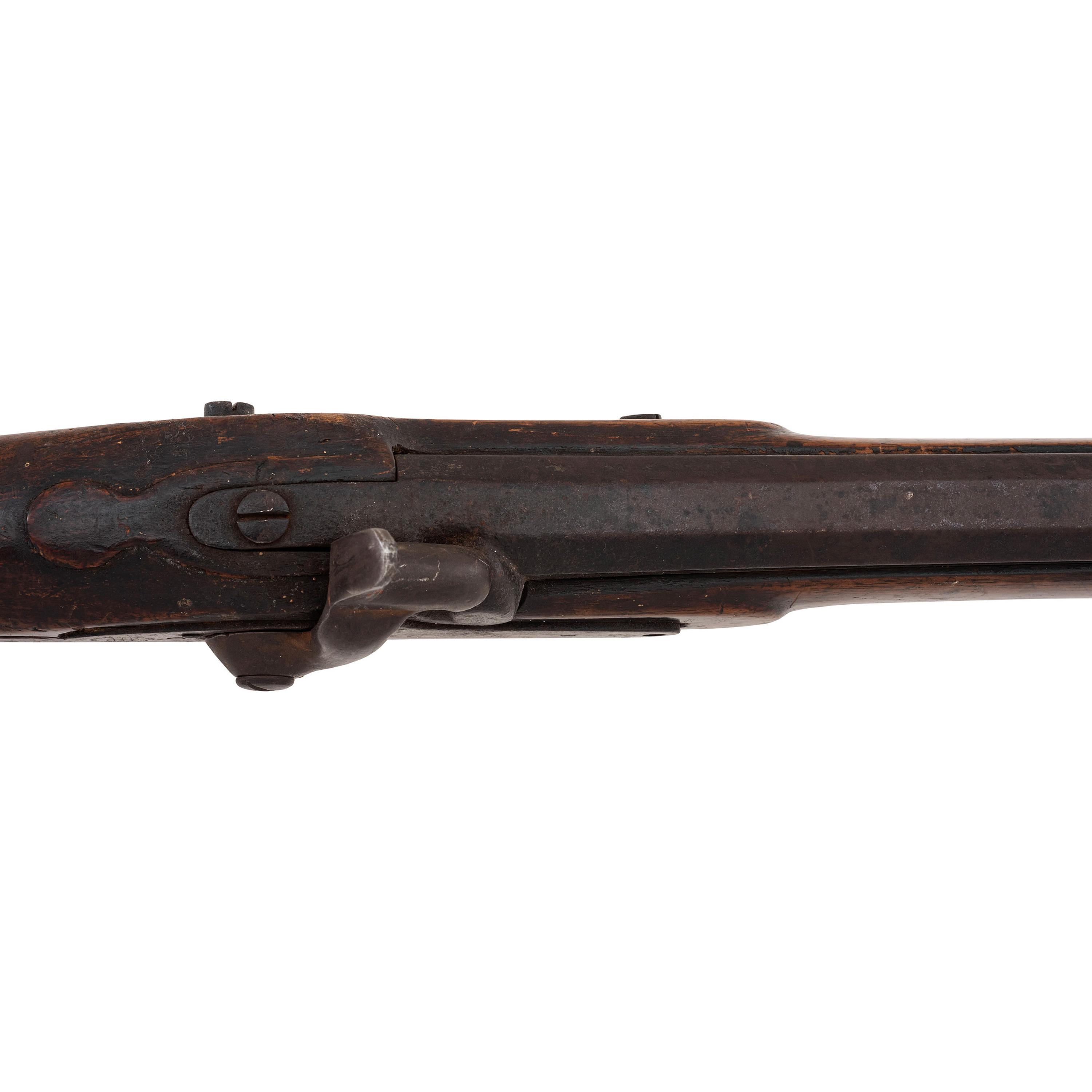 Shortened Percussion Northwest Trade Gun by Isaac Hollis & Sons