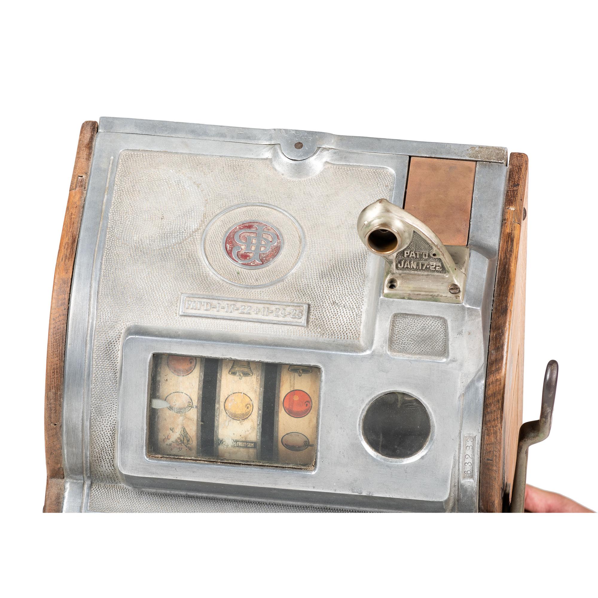 An O.D. Jennings Five-Cent 'Dutch Boy' Slot Machine
