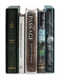 [LITERATURE - CONTEMPORARY]. A group of 5 FIRST EDITIONS, comprising: