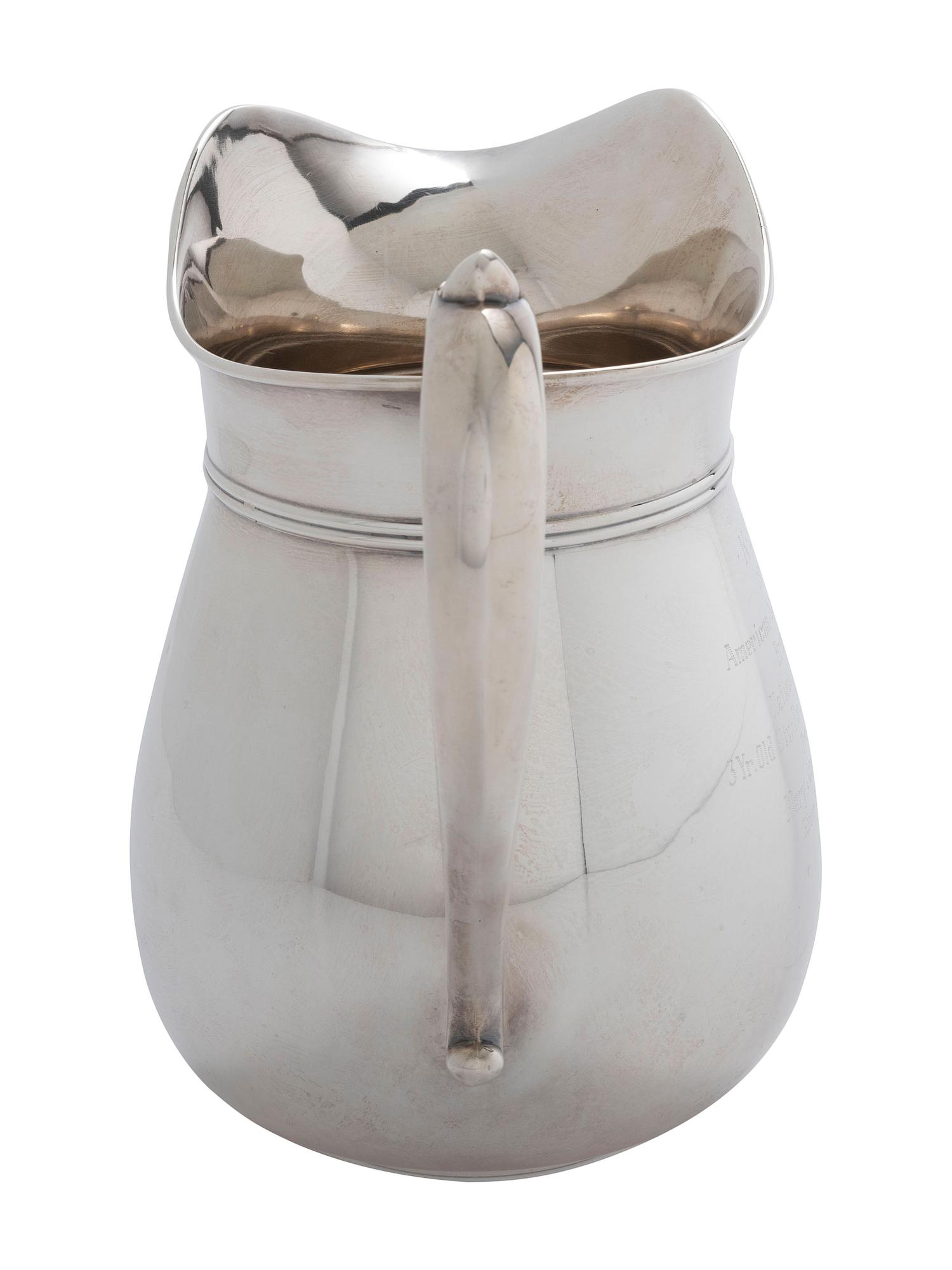 An American Silver Water Pitcher