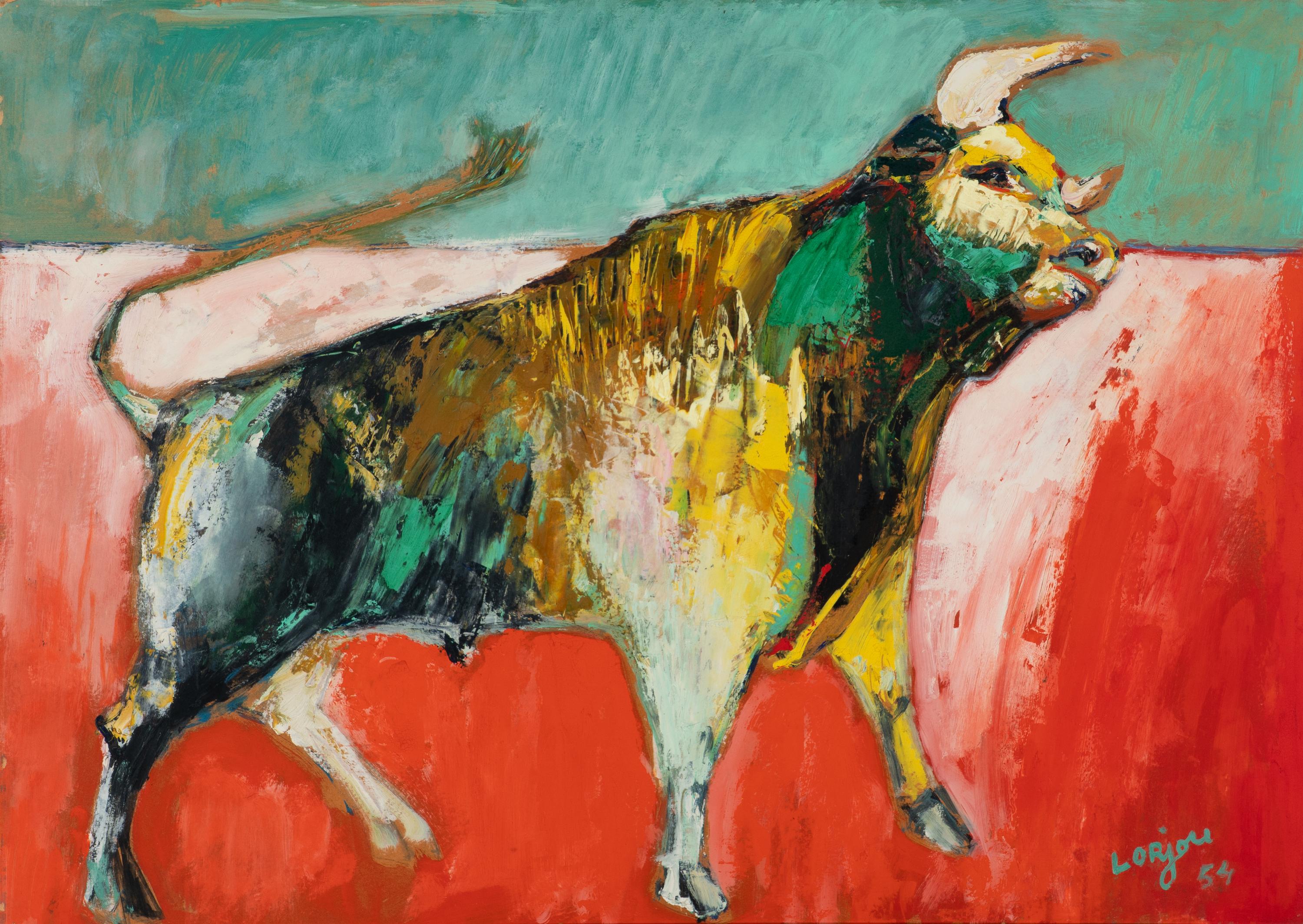 Bernard Lorjou (French, 1908–1986) — Le Taureau , 1954