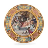 A Vienna Porcelain Cabinet Plate