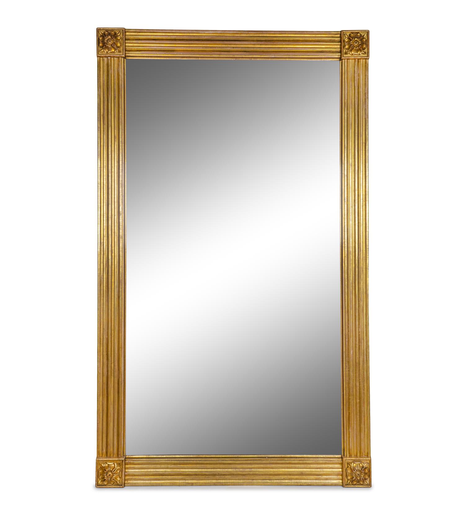A Louis XVI Style Giltwood Mirror — 20TH CENTURY