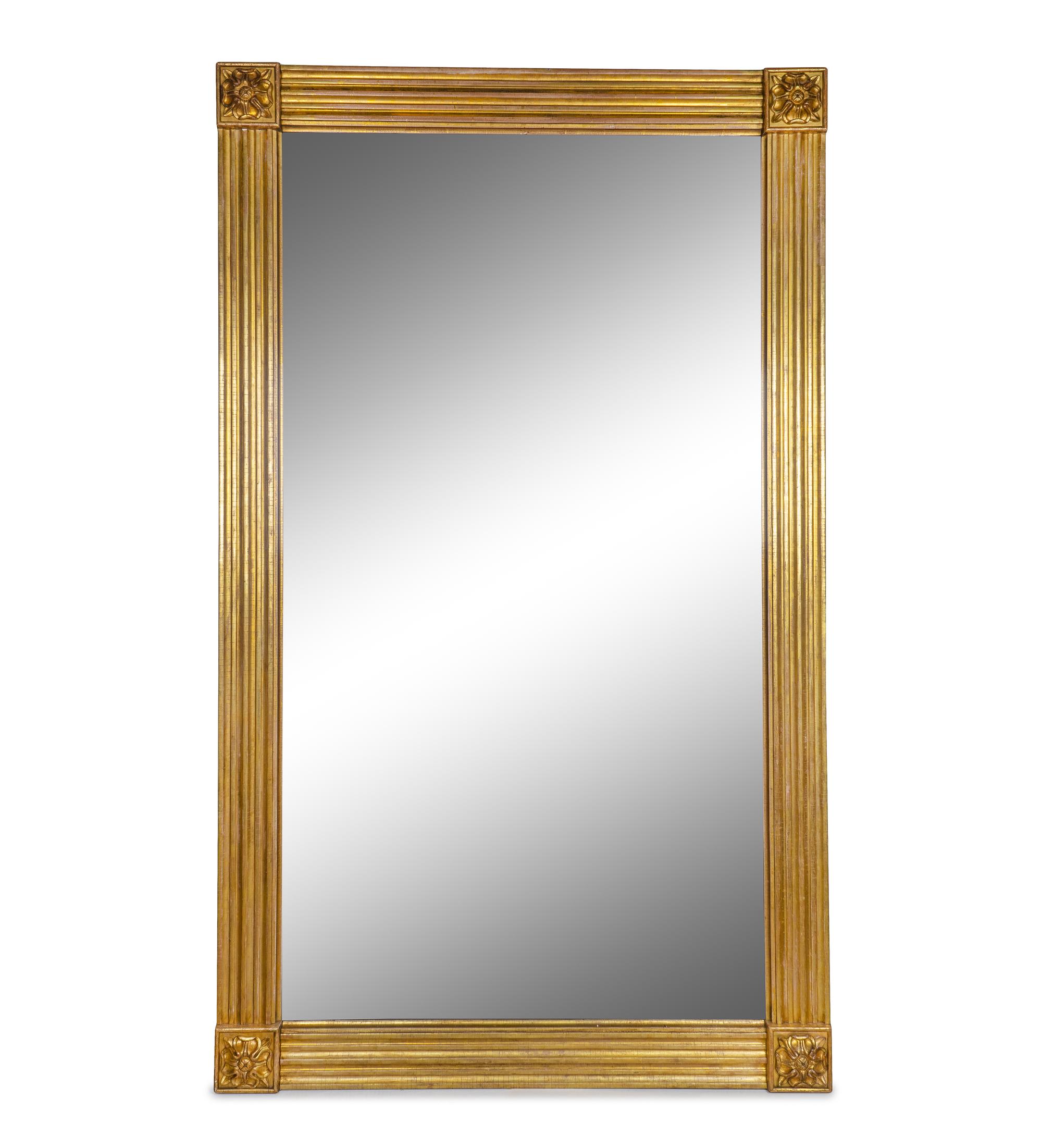 A Louis XVI Style Giltwood Mirror — 20TH CENTURY