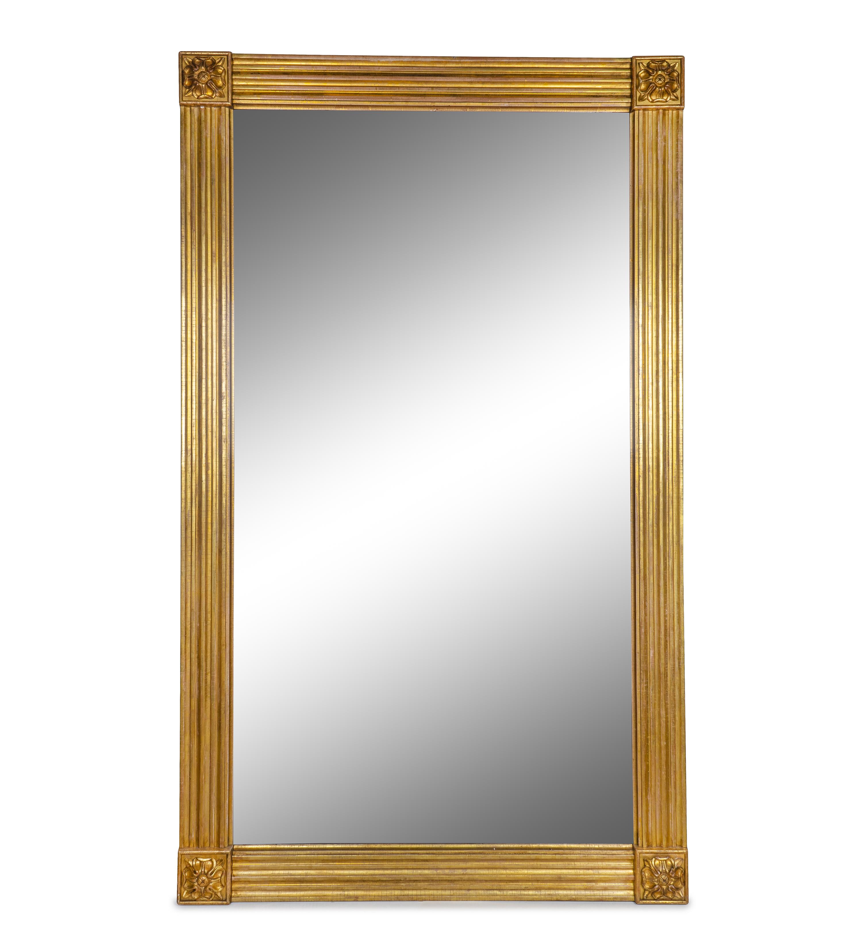 A Louis XVI Style Giltwood Mirror — 20TH CENTURY