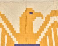 A Patriotic Pieced Cotton Quilt