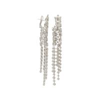 CHIMENTO, DIAMOND AND WHITE GOLD EARRINGS