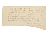 [Presidential] Lincoln, Abraham. Autograph Document