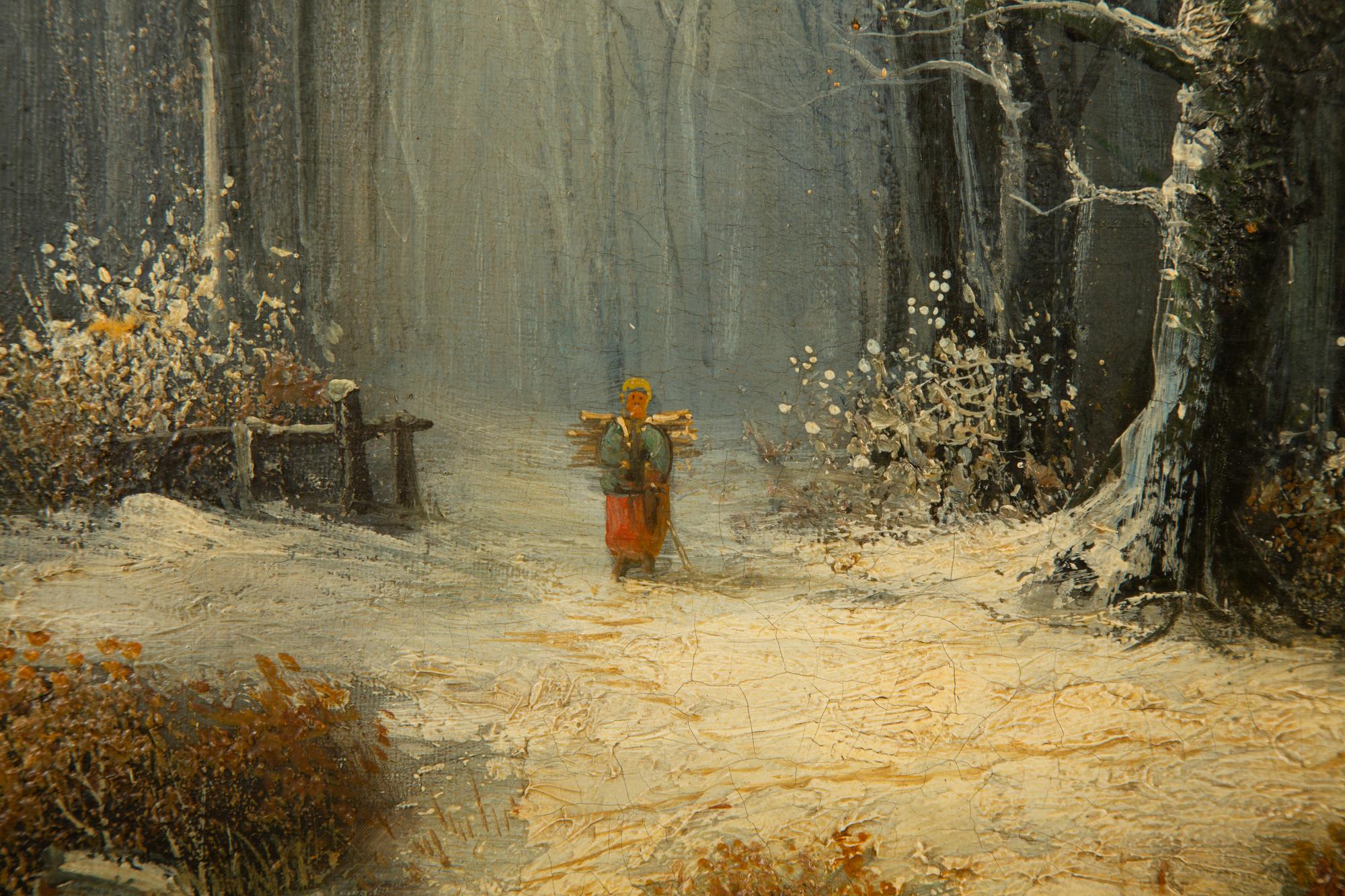 Untitled (Winter Forest Scene)