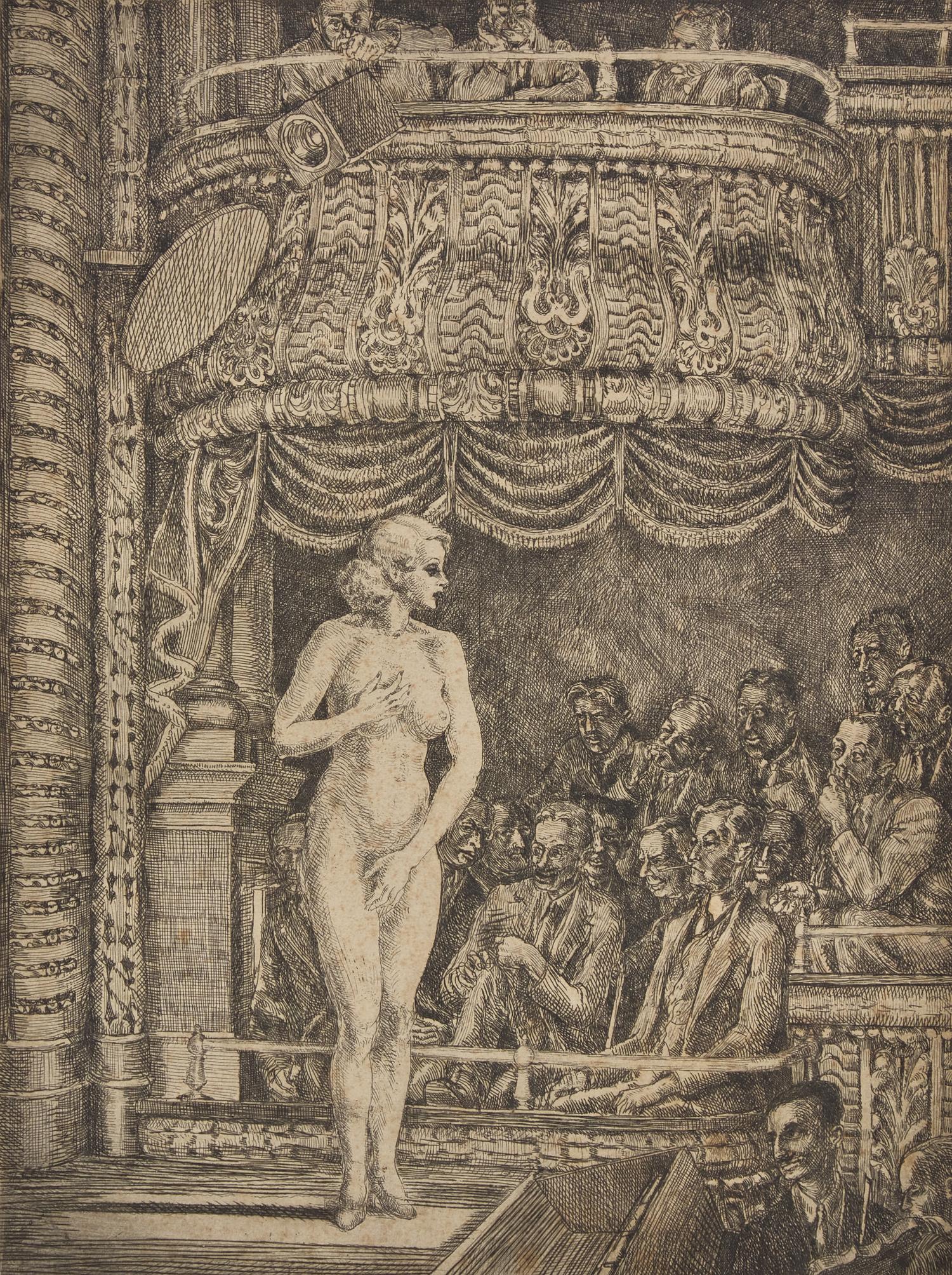 Box at the Metropolitan , 1934; Striptease at New Gotham , 1935; and Minsky's New Gotham Chorus , 1936 (3 works)