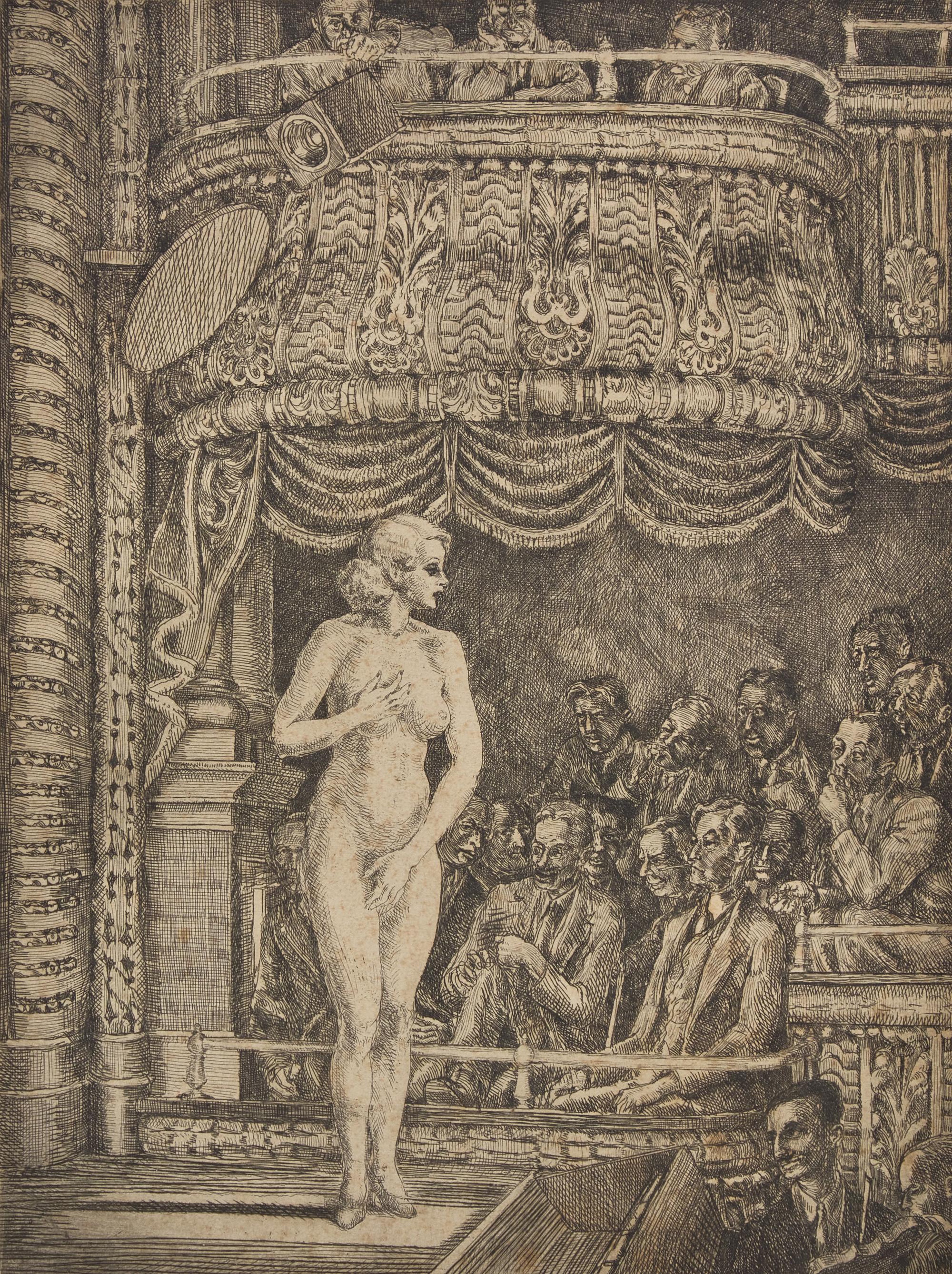 Box at the Metropolitan , 1934; Striptease at New Gotham , 1935; and Minsky's New Gotham Chorus , 1936 (3 works)