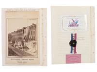 [LINCOLN, ABRAHAM (1809-1865)]. Archive of materials related to the Union Club of Philadelphia, incl. photograph of the club building draped in mourning, 14 April 1865.