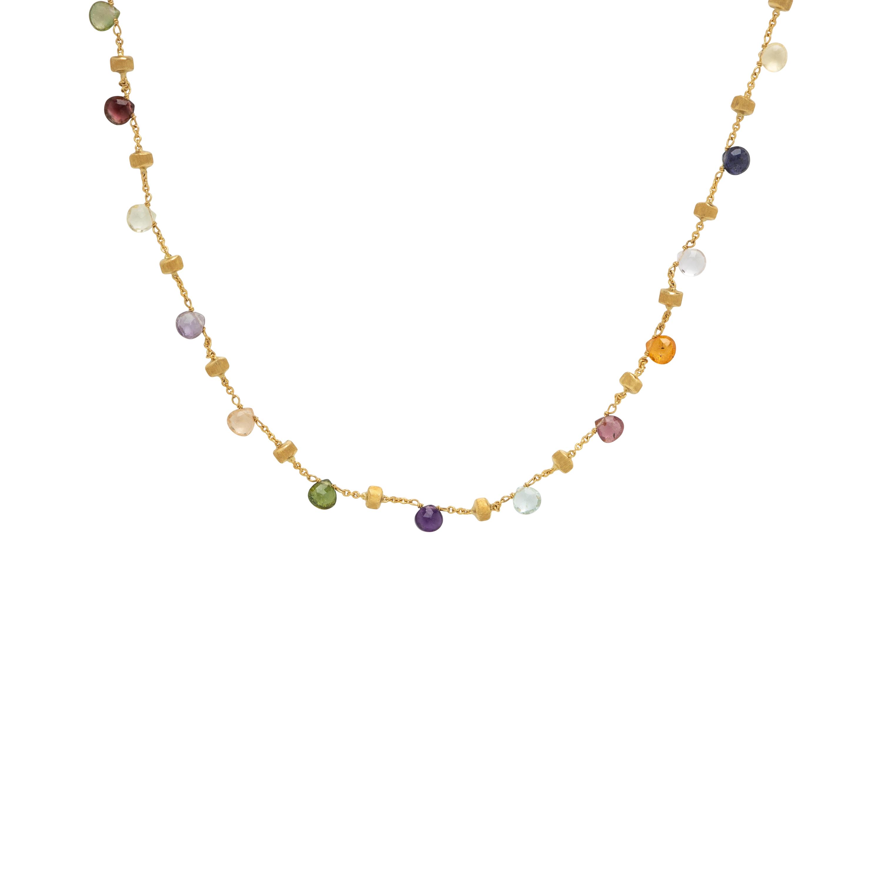 Marco Bicego, 'Paradise', Multigem and Yellow Gold Necklace