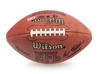 A Group of Signed Autograph Football Items Including Joe Namath