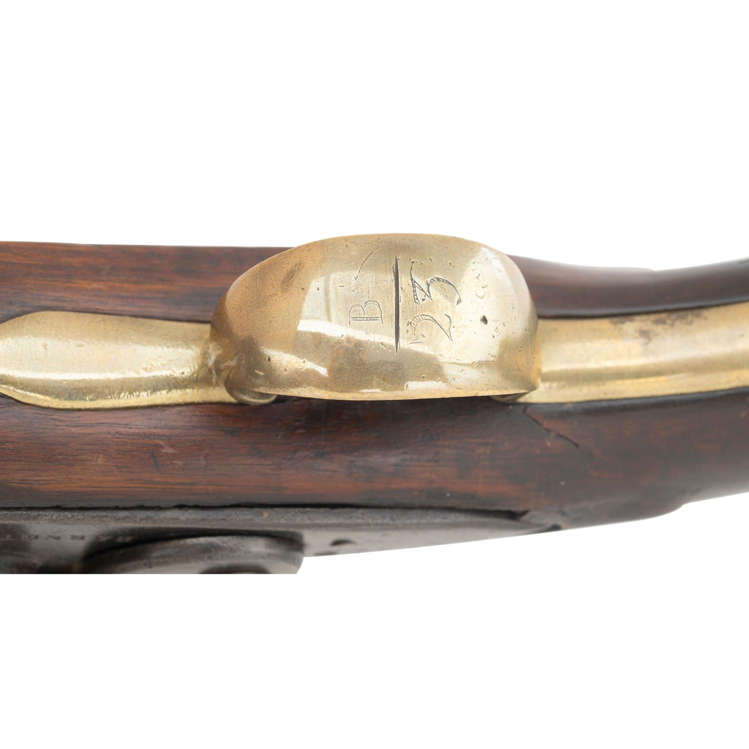 Rack Numbered Barnett Contract British Carbine Bore Land Pattern Flintlock Pistol