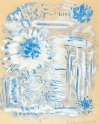Untitled (Black/White Flower)