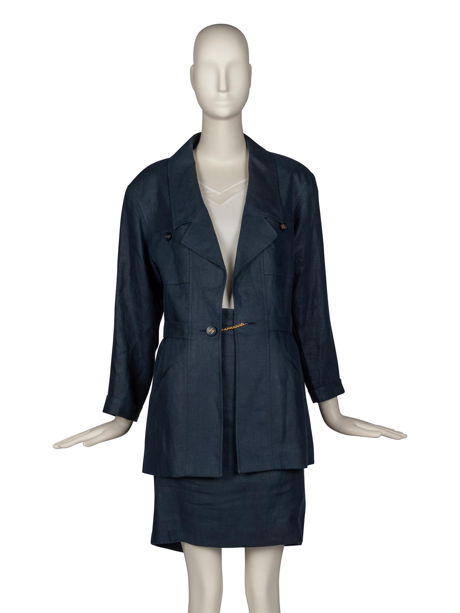 Chanel Linen Ensemble, 1990s