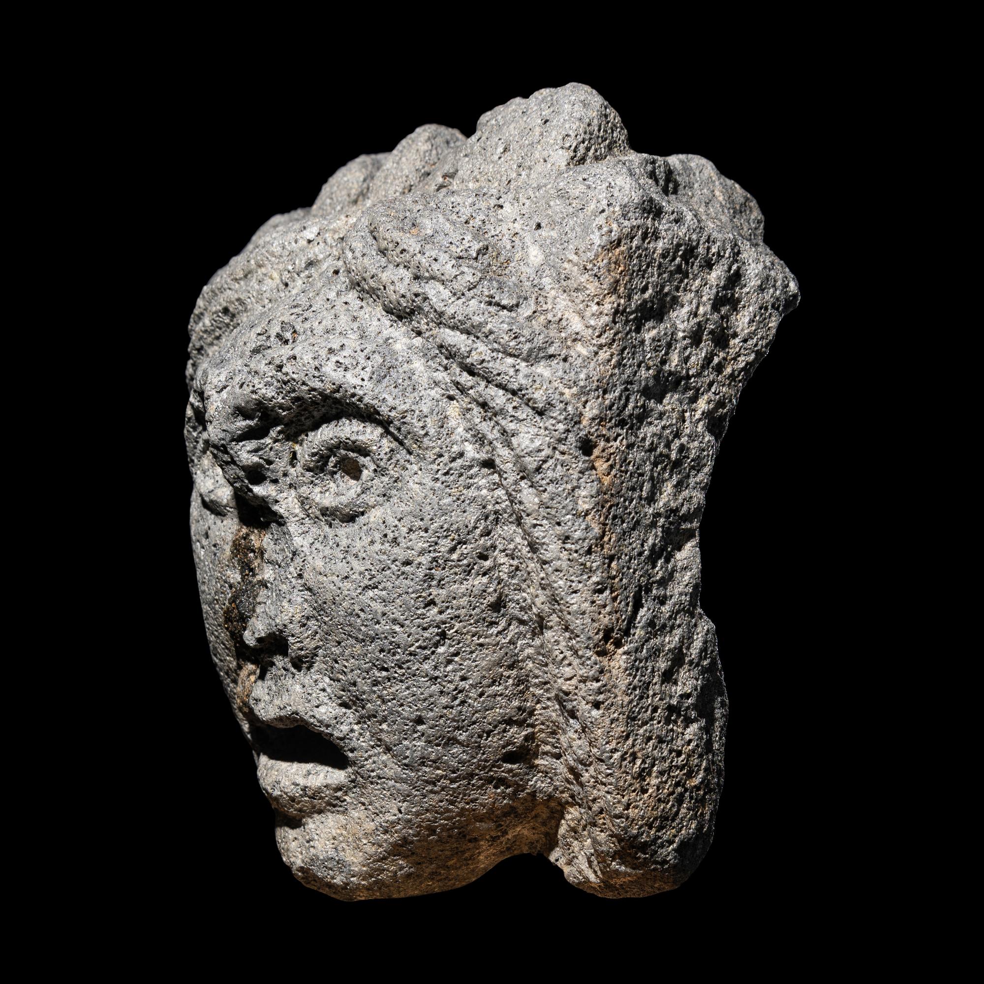 A Medieval Lava-Stone Grotesque
