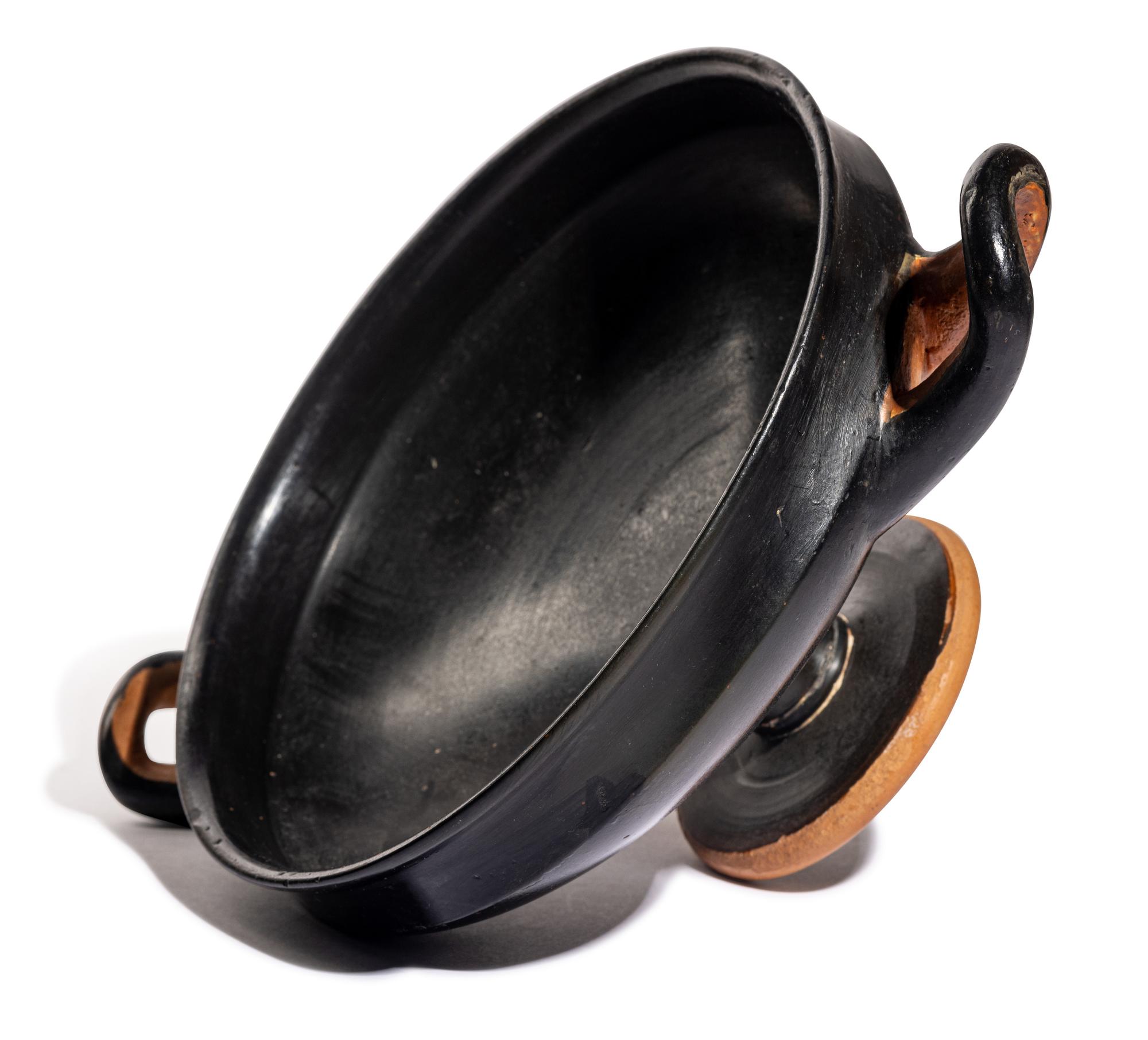 An Attic Black-Glazed Kylix