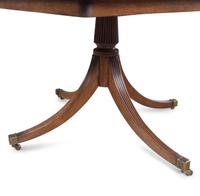 A Dessin Fournir George III Style Mahogany Pedestal Dining Table