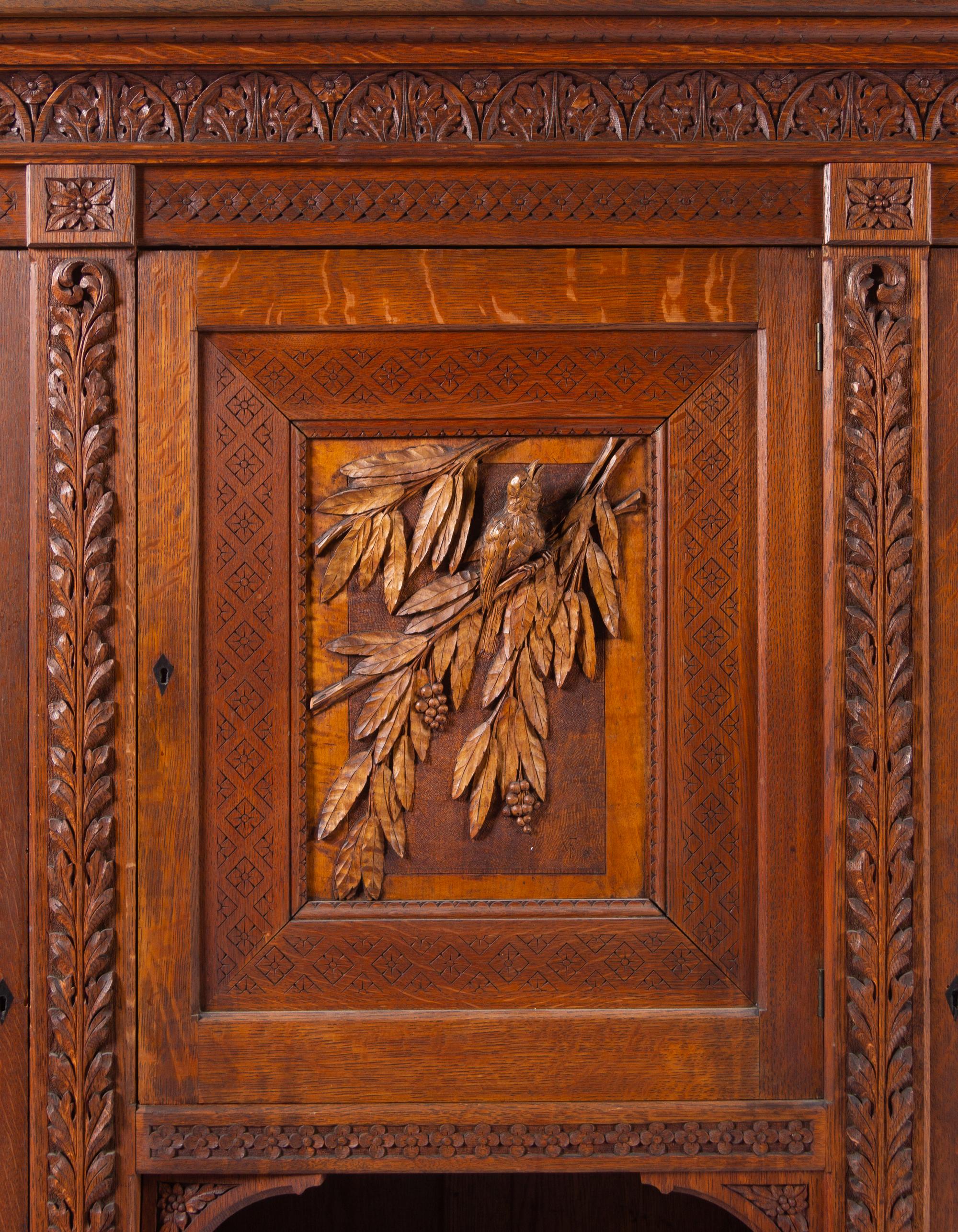 Cincinnati Art-Carved Cabinet