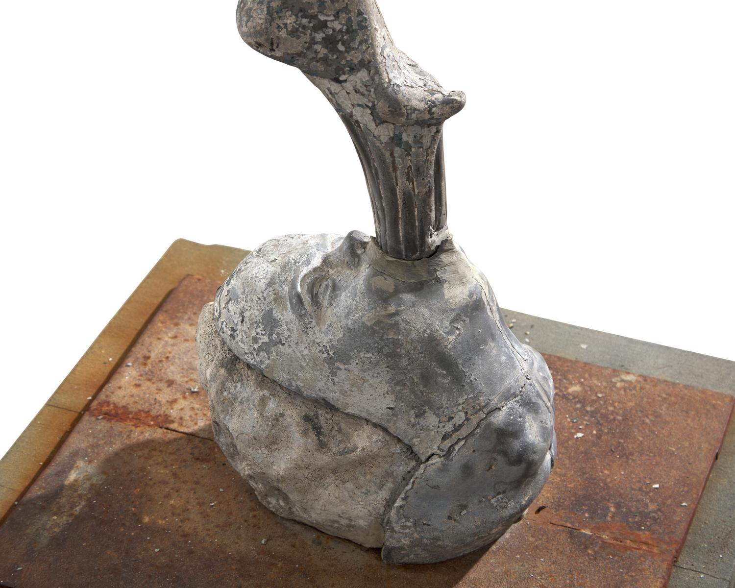 After Giambologna (Italian, 1524-1608), A Cast Zinc Statue of Mercury