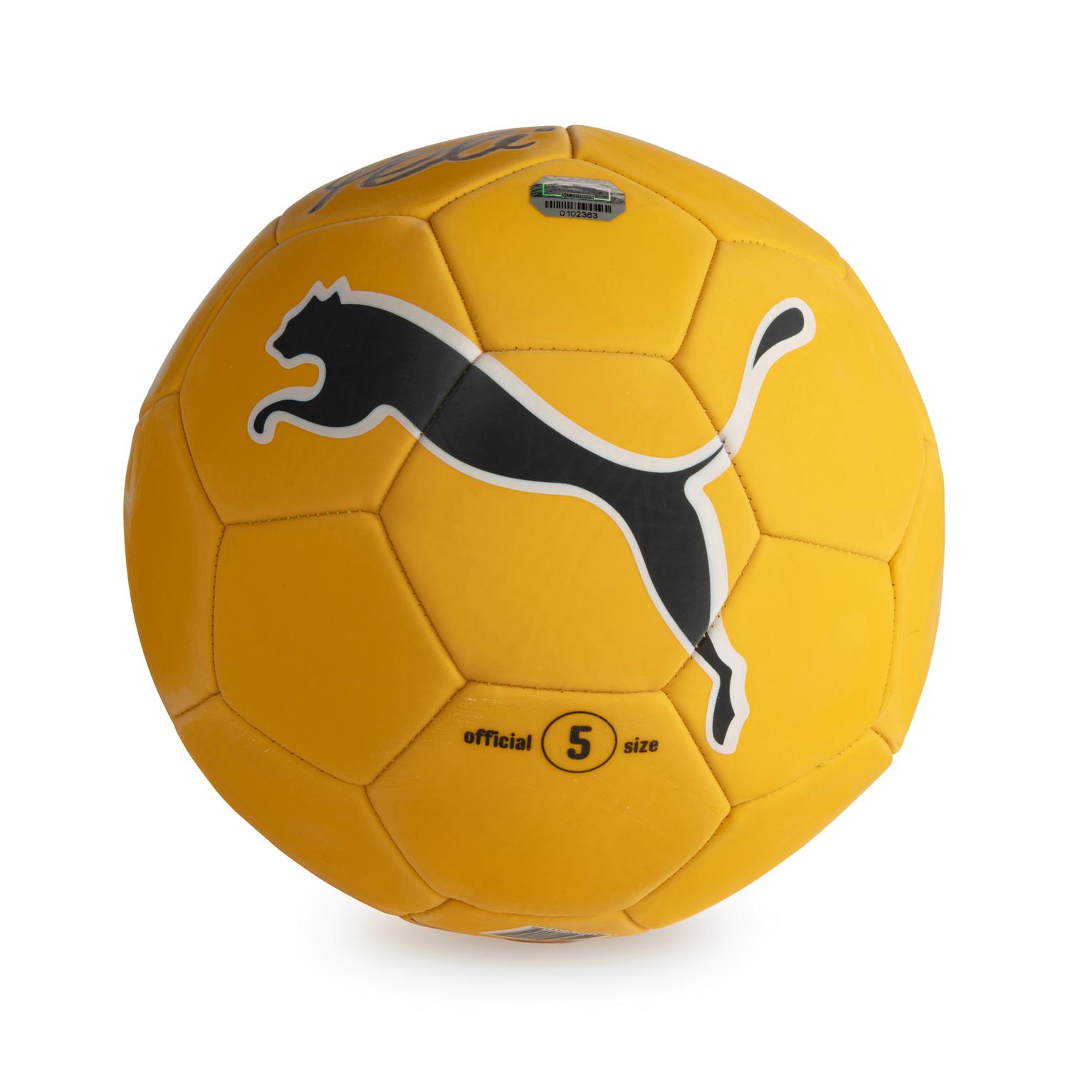 A Pele Signed Autograph Soccer Ball