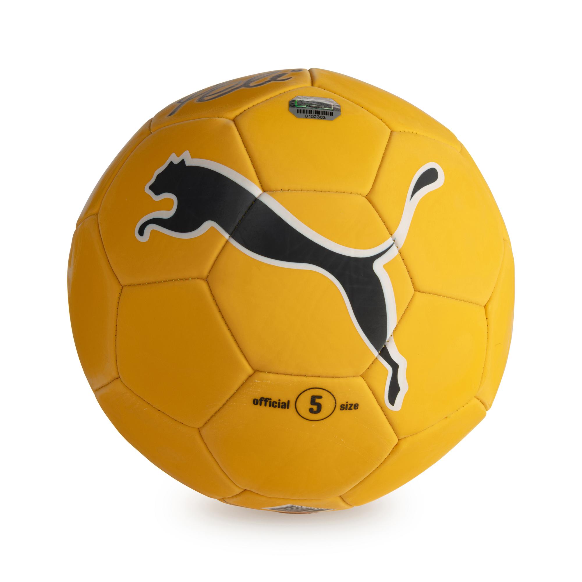 A Pele Signed Autograph Soccer Ball