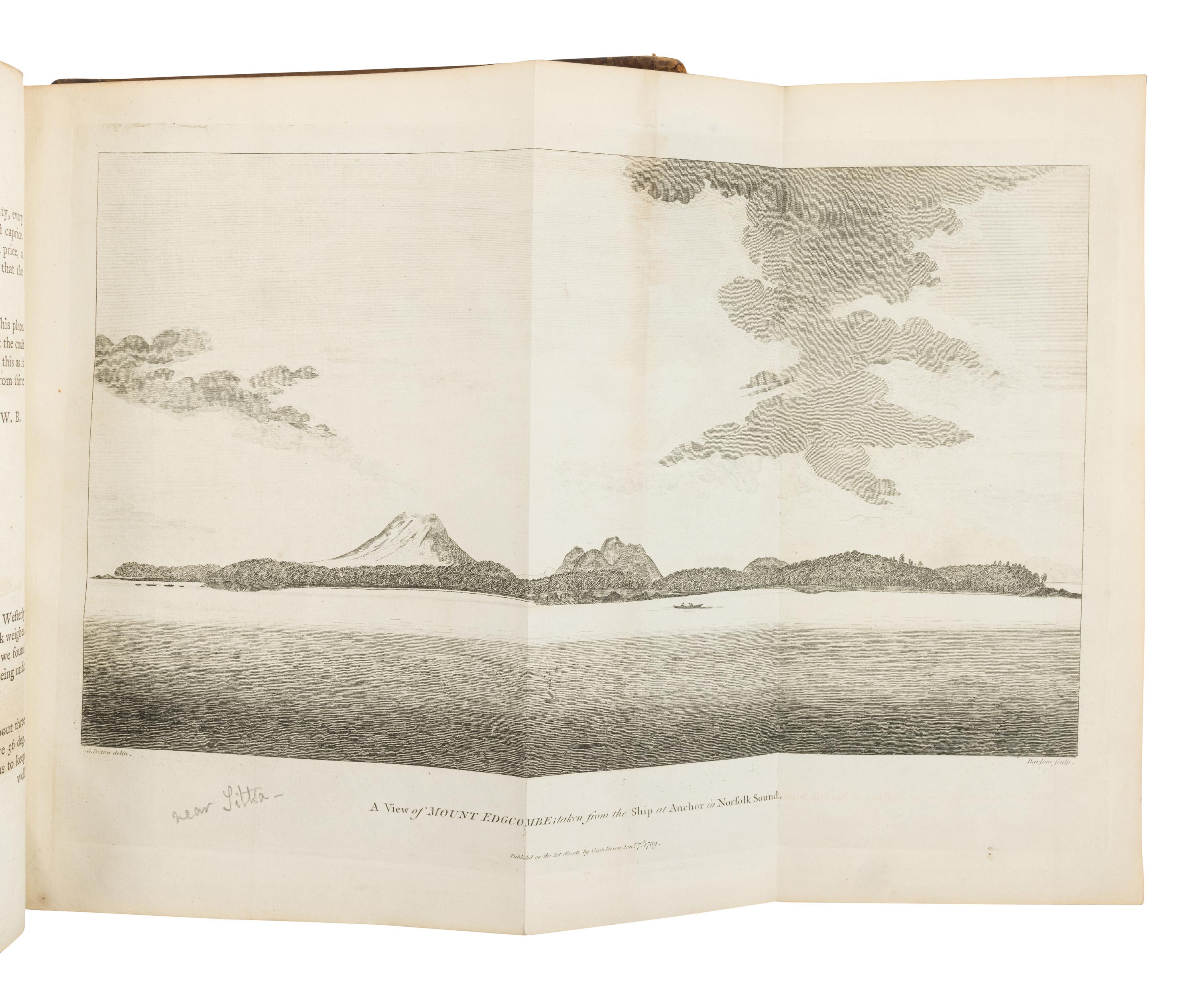 DIXON, George, Captain. (1755?-1800). A Voyage Round the World; but More Particularly to the North-West Coast of America .... London: Geo. Goulding, 1789.