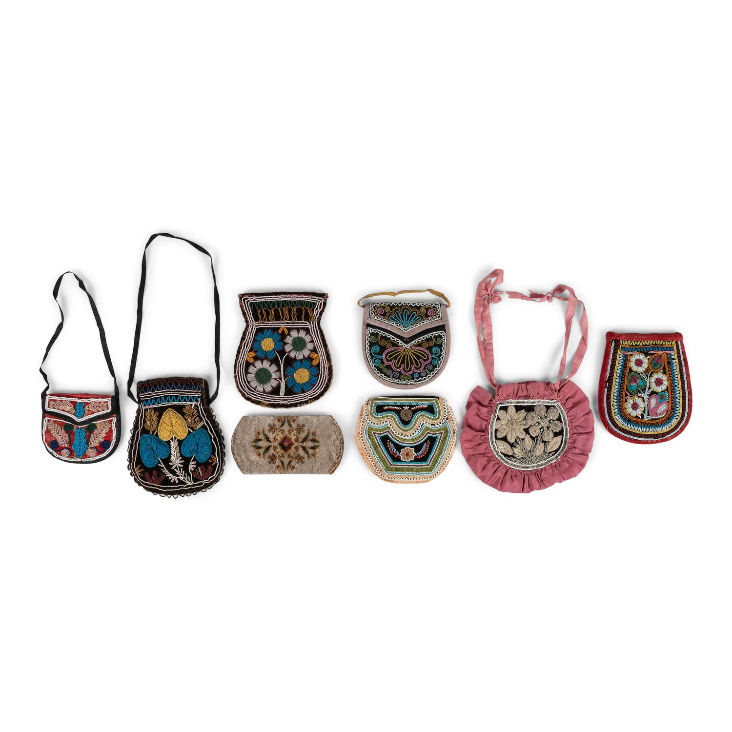 Group of Haudenosaunee Beaded Whimsies