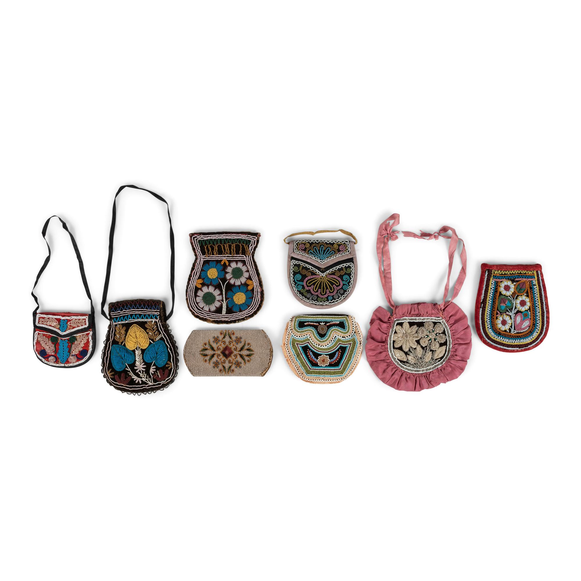 Group of Haudenosaunee Beaded Whimsies