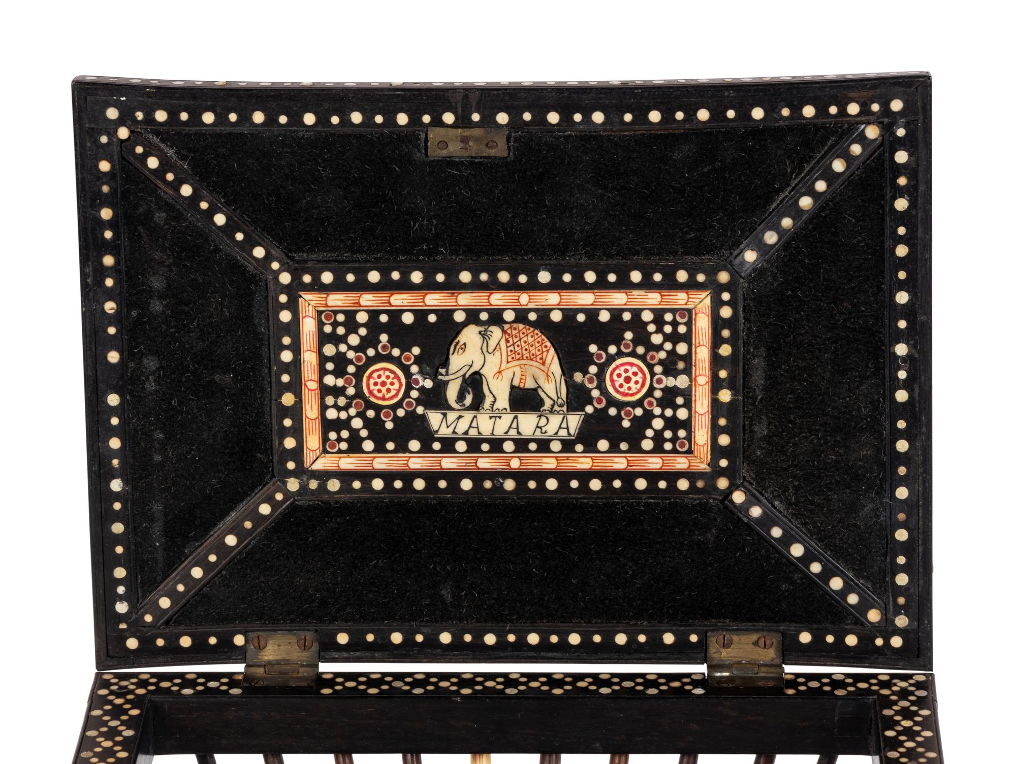 An Anglo-Indian Quill Box